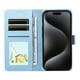 thumbnail image 3 of Funda Billetera FOXDOCK Compatible con iPhone 14 Pro, Diseño Perrito Tierno, Ranuras para Tarjetas y Soporte Plegable, 3 of 6