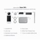 thumbnail image 2 of Cámara de acción Insta360 X5 impermeable 8K 360° blanca, 2 of 9