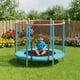 thumbnail image 2 of Mini Trampolín Cama Elástica 1.4M Para Niño Celeste, 2 of 6