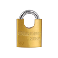 Genérico - Candado Oister Xtra Con Hombro 40Mm Color Amarillo