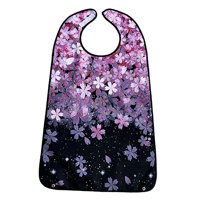 Ioensy - Baberos Adultos Para Comer Impermeable Protección Completa Para Ancianos Mujeres Y Hombres Gradiente