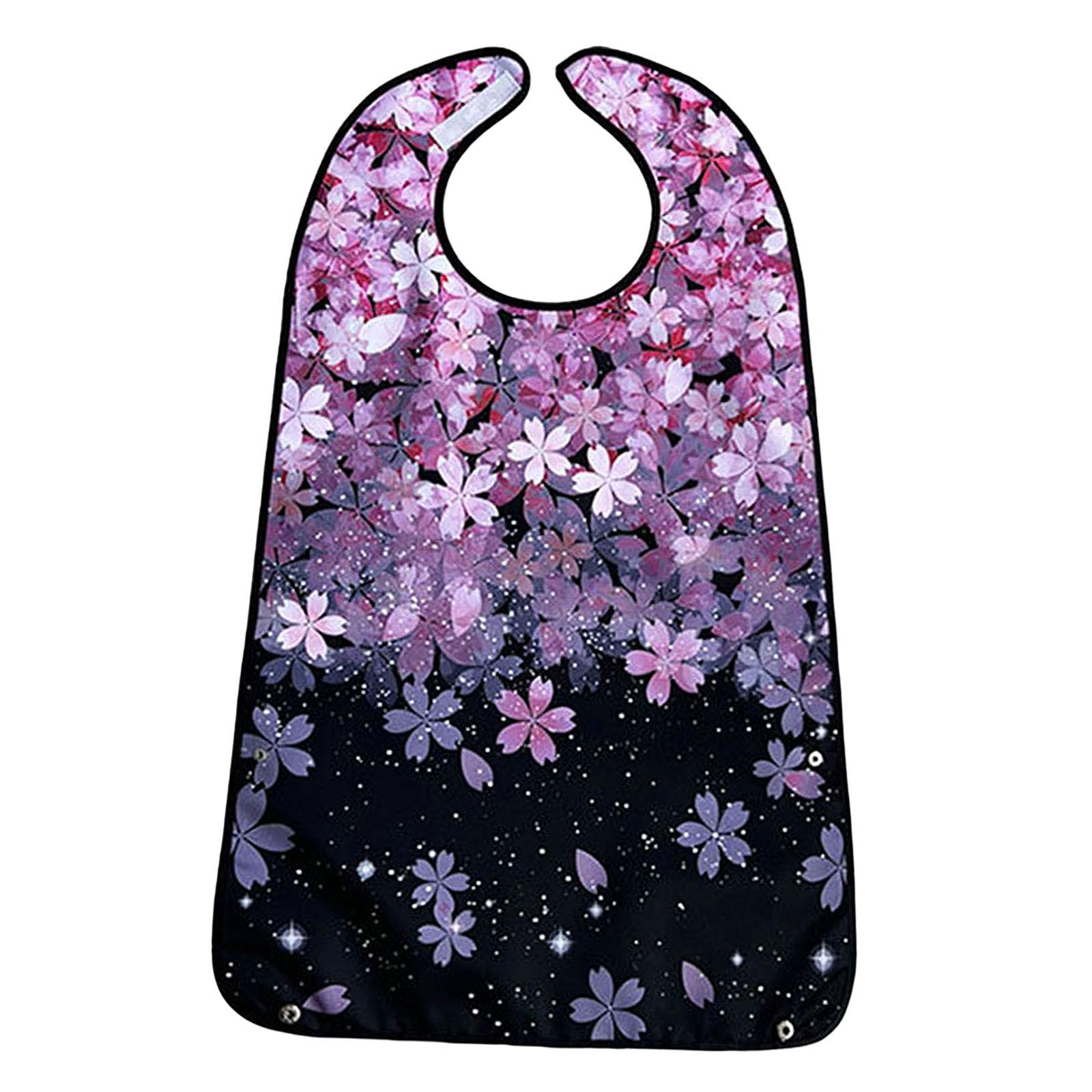 Ioensy - Baberos Adultos Para Comer Impermeable Protección Completa Para Ancianos Mujeres Y Hombres Gradiente