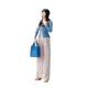 thumbnail image 5 of Mu?eca Femenina Molde Figura En Miniatura Decoración De Mesa única Figura 1/64 Juguete Chica Revestida Azul, 5 of 5