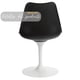 thumbnail image 2 of Silla Tulip Giratoria Con Pedestal Blanco Iron - Negro, 2 of 3