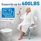 thumbnail image 2 of Silla de Ducha Ajustable Loyoda Respaldo 35-48 cm Capacidad 181 kg, 2 of 6