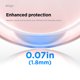 thumbnail image 4 of Funda transparente con cordón de TPU rosa para AirPods Pro 3 de Elago, 4 of 9