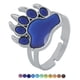 thumbnail image 2 of Cute Paw Magic Mood Ring Emotion Temperature Cambio De Color Anillo Ajustable, 2 of 3