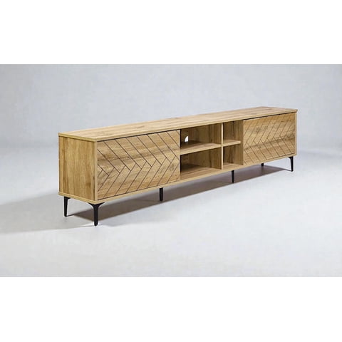 Casa Factory - Rack 75Pg Tvline Espiga Natural