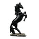 thumbnail image 1 of Estatuilla De Caballos Escultura De Escritorio Detallada Estante De Barra Adornos Modernos Regalo Negro, 1 of 5