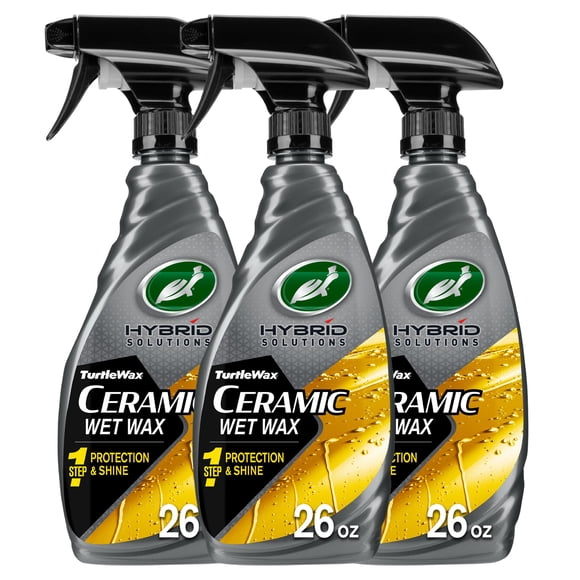 Cera para autos Turtle Wax Hybrid Ceramic Wet 3 x 770 ml en spray