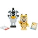 thumbnail image 2 of Bluey Pack 2 Figuras Disfraces De Animales celeste, 2 of 6