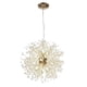 thumbnail image 1 of Candelabros de cristal modernos, accesorios de iluminación de techo, candelabro de 8 luces, luz colgante para dormitorio, pasillo, entrada, cocina , luz blanca Bombilla no incluida, 1 of 5