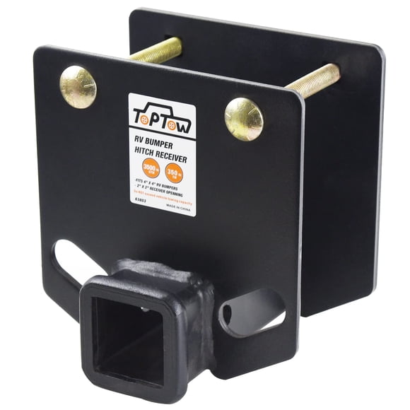 Adaptador de receptor RV Bumper Hitch TOPTOW 63803 1587 kg