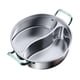 thumbnail image 2 of Olla China Shabu Shabu De Acero Inoxidable 316 Con Divisor Para Fiestas En Casa De 32 Cm, 2 of 5