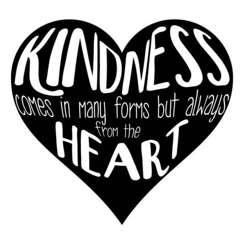 Rienda Libre Graphics - Decomural From The Heart Kindness Ws-44116
