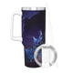 thumbnail image 3 of El Príncipe Dragón Vaso aislado de acero inoxidable con asa, diseño temático, regalo para familia, amigos y fans; incluye pajita y encaja en el portavasos estándar, 40 oz, 3 of 6