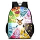 thumbnail image 1 of Pokemon Kids School Backpack Storage Bag Pikachu Anime Printed School Bag Teenager Student Cartoon Bookbag Outdoor Rucksack, 1 of 3