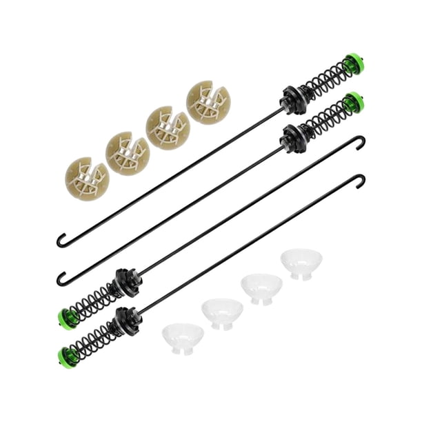 Kits de varillas colgantes para lavadora de ropa, repuestos, accesorio para lavadora resistente, práctico y duradero, para dormitorio de Hotel y hogar para W11130362