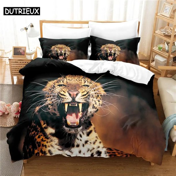 Roaring Lion Bedding Set Duvet Cover Set Bedding Digital Printing Bed Linen Bedding Set Fashion Design