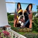 thumbnail image 5 of Bulldog Francés-bandera de jardín temática. Regalo perfecto para fans, amigos y familiares, ideal para actividades al aire libre y decoración de fiestas.28CM*45CM, 5 of 5
