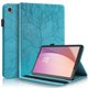 thumbnail image 1 of Funda con relieve del Árbol de la Vida para tablet Lenovo Tab m8(4th Gen) con soporte, ranuras para tarjetas y soporte para lápiz óptico. Azul, 1 of 6