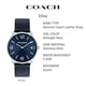thumbnail image 2 of Reloj Coach Elliot para hombre resistente al agua con correa de piel, 2 of 6