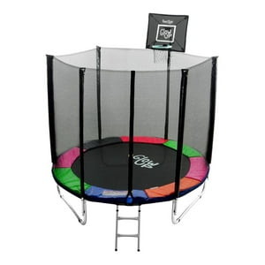 Glow Up - Pack De Cama Elástica 6 Ft + Set Basketball