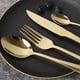 thumbnail image 4 of Set De Cubiertos 24 Piezas Acero Inoxidable Capri Gold, 4 of 5
