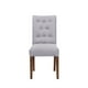 thumbnail image 1 of Silla Oviedo Lino Gris Claro, 1 of 2