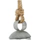thumbnail image 4 of Cencerro decorativo Bells Deco 79 de metal rústico plateado, 3 unidades, 4 of 9
