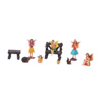 Magideal - Accesorios De Jardín De Hadas, Figuras De Hadas En Miniatura, Decoración De Bricolaje, Decoración De Jardín En Miniatura De Paisaje, Estatuas De Resin