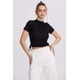 thumbnail image 2 of Polera Mujer Recogido Costado Negro - lll, 2 of 4