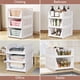 thumbnail image 5 of Caja organizadora de armario CTSNSLH, paquete de 5 unidades, plástico blanco, 5 of 5