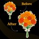thumbnail image 5 of Kit de Arte Poke Unwynd Ramo de Flores de Caléndula 600+ Piezas, 5 of 8