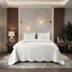 thumbnail image 1 of CUBRECAMA DE VERANO CON TEXTURA KING COLOR BLANCO, 1 of 4
