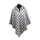 thumbnail image 2 of Poncho Unisex Capucha 100% Lana - Corto - Negro, 2 of 5