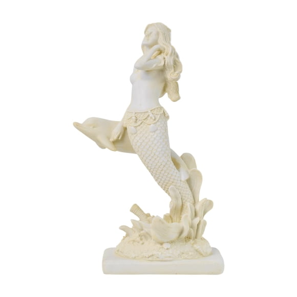 Estatua De Sirena, Obra De Arte, Decoración Del Hogar, Figura De Resina Para Oficina, Sala De Estar Y Hogar