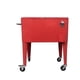 thumbnail image 2 of Cooler Retro Rojo Con Ruedas, 2 of 6