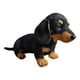 thumbnail image 3 of Peluche De Perro Salchicha Para Acurrucarse, Juguete De Peluche, Regalo De Cumplea?os Para Ni?os Y Familias, Color Negro, 3 of 5
