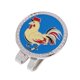 thumbnail image 3 of Clip De Sombrero De Golf Magnético Con Marcador De Pelota De Golf Gallo Chino, 3 of 3