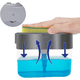 thumbnail image 3 of Dispensador De Lavalozas Manual Con Esponja Azul, 3 of 3