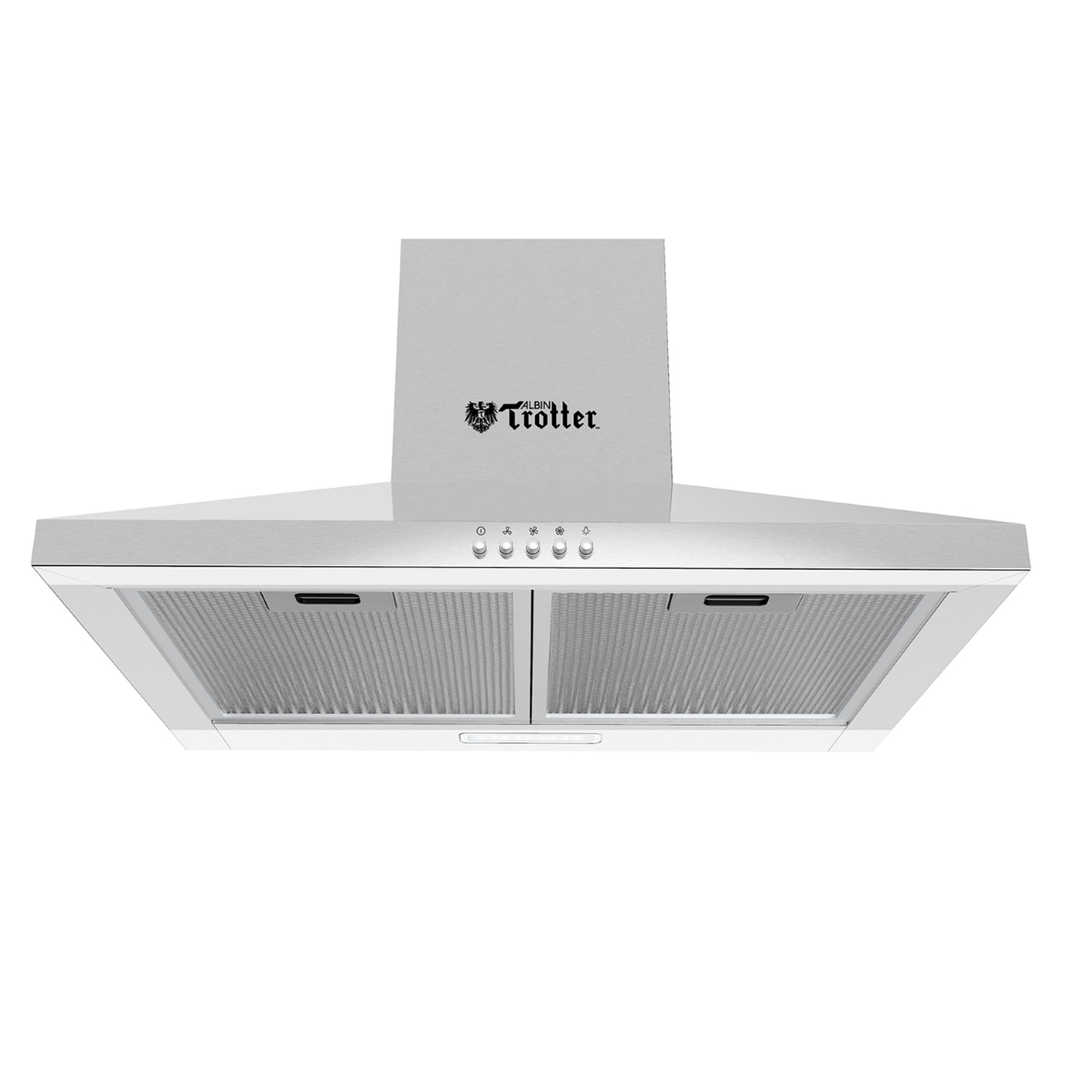 Albin Trotter - Campana Pyramid Color Inox Mural Ancho: 600 Fondo: 450 Alto: 570