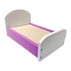 thumbnail image 4 of 1/12 Cama De Casa De Muñecas Cama Miniatura De Bricolaje Para Accesorios Fotográficos Micro Paisajismo Violeta, 4 of 5