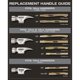 thumbnail image 2 of Empuñadura de repuesto Stiletto STLHDL-C16 16 Curved 400 g, 2 of 2