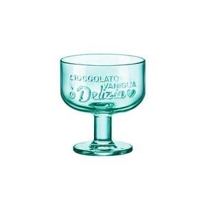 Genérico - Vaso De Vidrio Con Diseño Gráfico En Verde Copa (280 Cc)