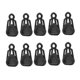 thumbnail image 2 of 10 Uds., Abrazadera De Lona, Tienda De Campa?a, Clips De Cuerda De Viento, Perchas, Ojal De Emergencia De Supervivencia, Clip Triangular Negro, 2 of 5