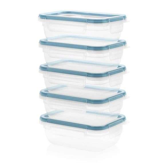 Contenedores de almacenamiento de alimentos Snapware Total Solutions, 3 tazas x5