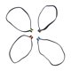 thumbnail image 1 of Tippet Spool Tenders Tippet Rings Portable Para Aparejos De Pesca Deportes Al Aire Libre 4 Piezas, 1 of 5