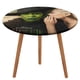 thumbnail image 1 of Wicked theme Fitted Round Tablecloths Elastic Edged Table Covers Waterproof Table Cloth For Kitchen Holiday Party Tables Decor 150cm, 1 of 6