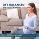 thumbnail image 5 of Pelota de embarazo ProBody Pilates de 55 cm, color lila con libro, 5 of 8